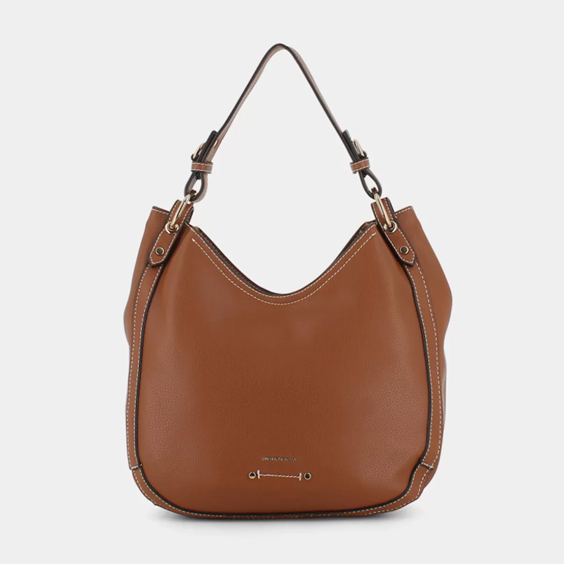 Outlet GATTINONI Bincd8107Wvp521 Cloe Hobo Bag Tan - Tracolle Marrone