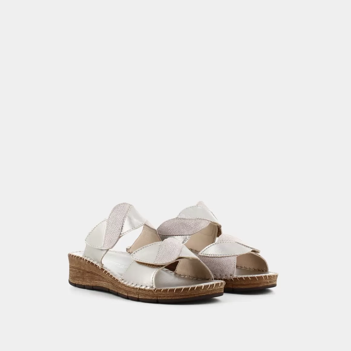 Sale GRUNLAND Ci1848 Palo Tortora - Sandali Beige