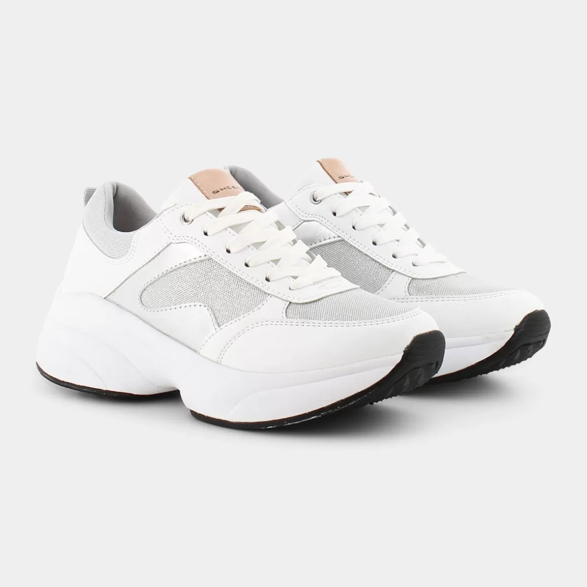 New SHEEN Ci-E21D-13 Argento - Sneakers Bianco