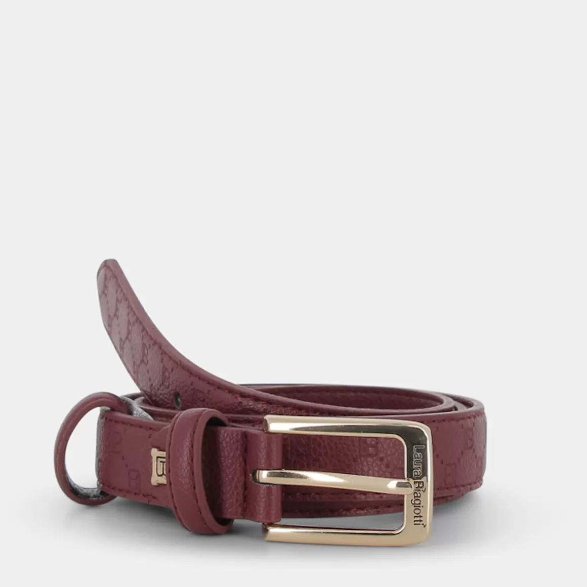 Best Sale LAURA BIAGIOTTI Clb22W-600-159C . Bordeaux - Cinture Rosso