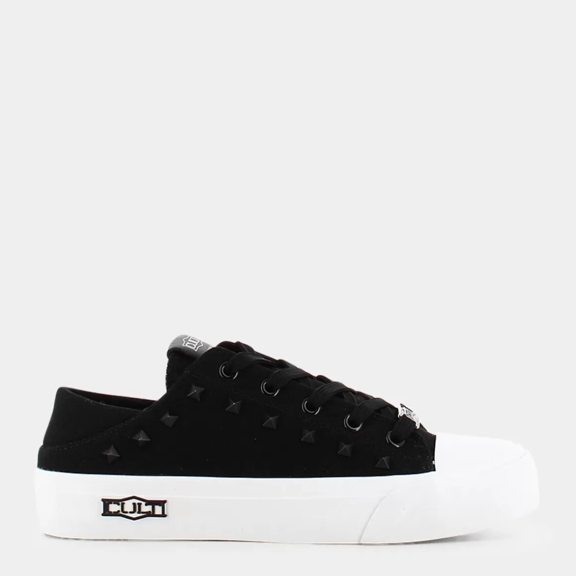 Best CULT Clw364101 Sabot W Canvas White Sneakers Nero