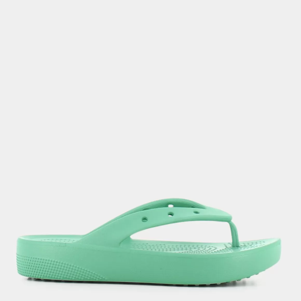 Fashion CROCS Cr.207714 Classic Platform Flip Jade - Infradito Verde