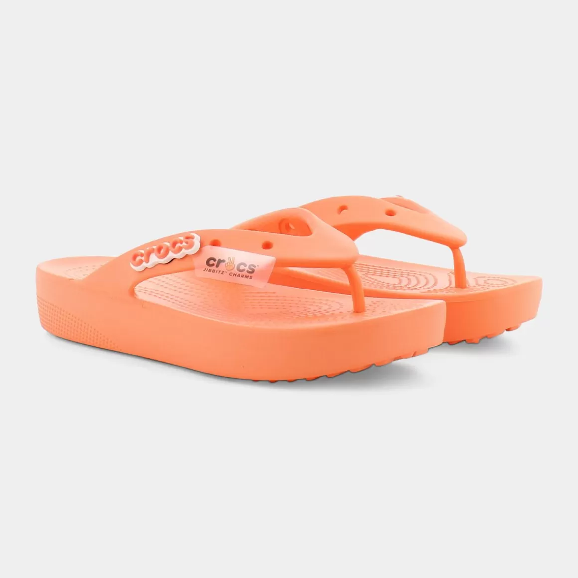 Cheap CROCS Cr.207714 Classic Platform Flip Papaya - Infradito Arancio