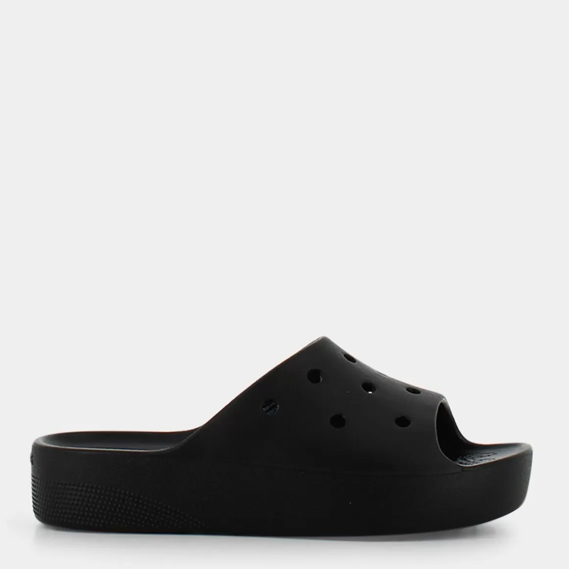 Store CROCS Cr.208180 Classic Platform Slide W Black - Ciabatte Nero