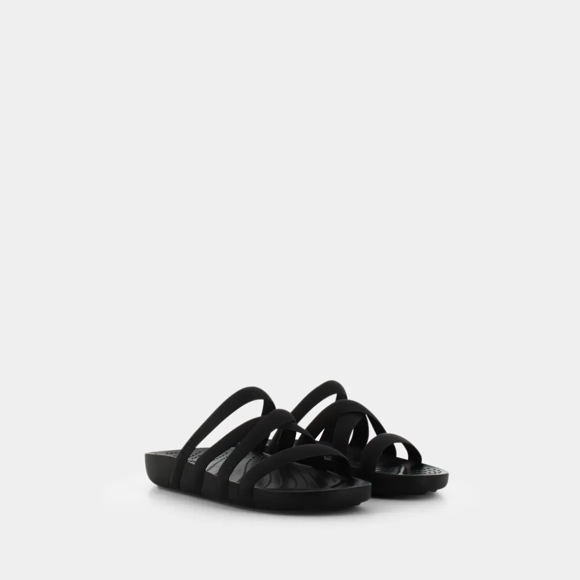 Flash Sale CROCS Cr.208217 Splash Strappy W Black - Ciabatte Nero