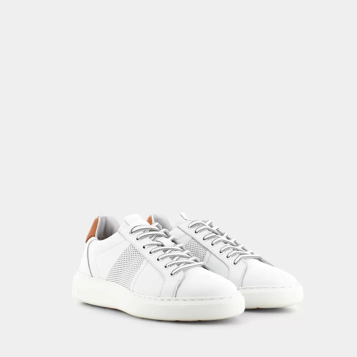 Shop PIETRINI LAB Ct-E23U-09 - White - Sneakers Bianco