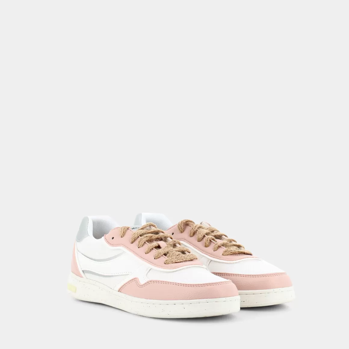 Discount GEOX D261Bg0Bu10C8029 Jaysen Off White/Cipria - Sneakers Rosa