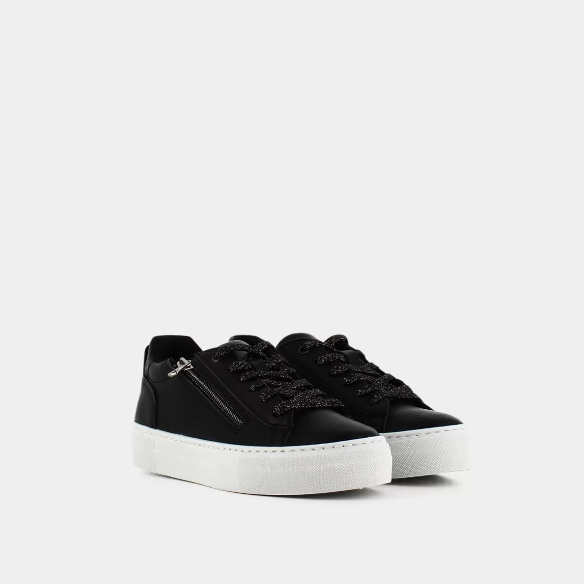 Flash Sale GEOX D35Vwb0Bcbnc9999 Claudin Black - Sneakers Nero