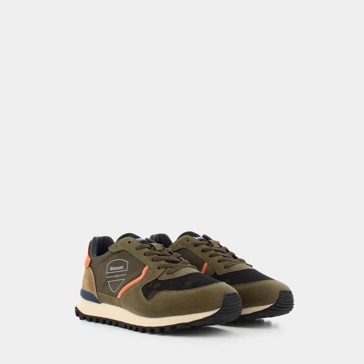 Store BLAUER Dixon - Military Green - Sneakers Verde