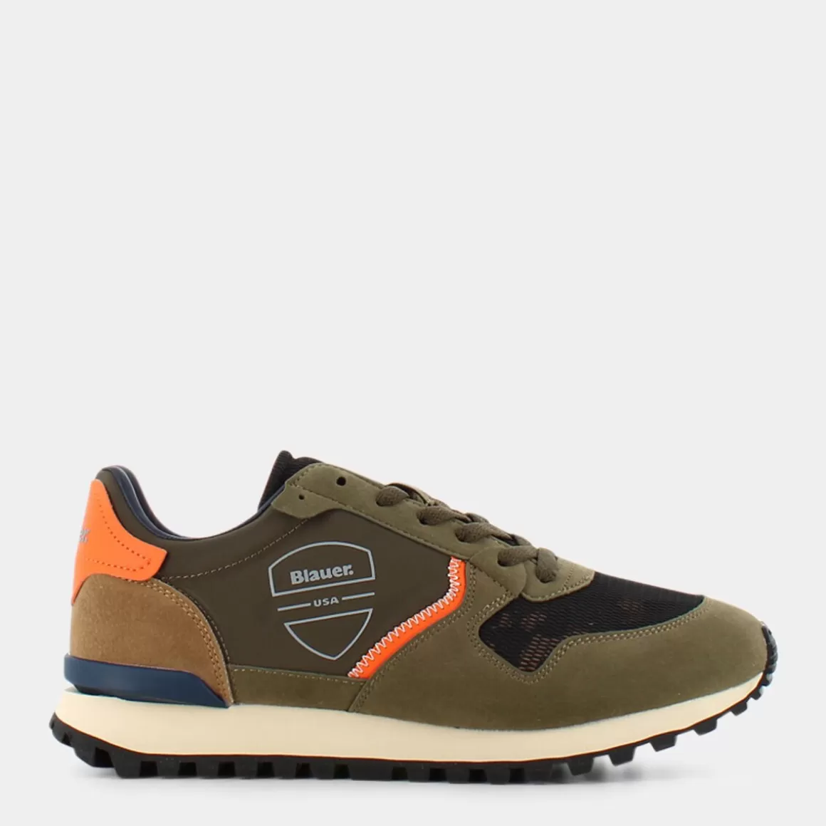 Store BLAUER Dixon - Military Green - Sneakers Verde