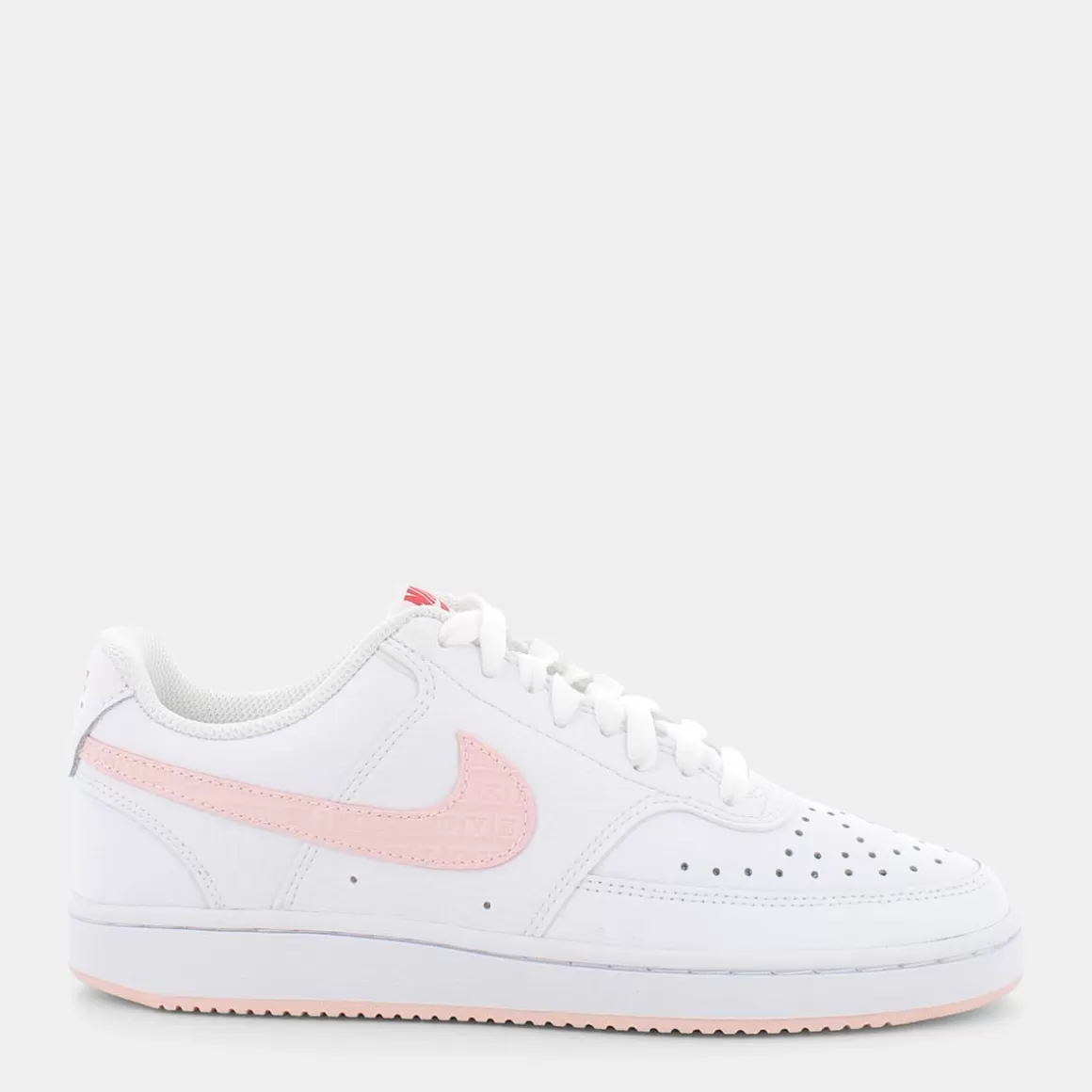 Best Sale NIKE Dq9321 Court Vision Low White/Atmosphere-University Red-Sail - Sportive Bianco