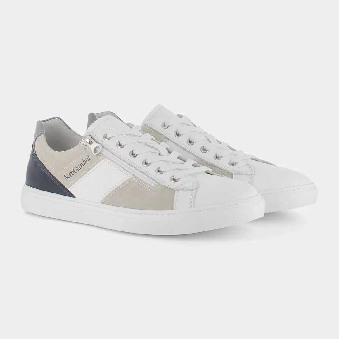 New NERO GIARDINI E001542U Nero Beige - Sneakers Bianco