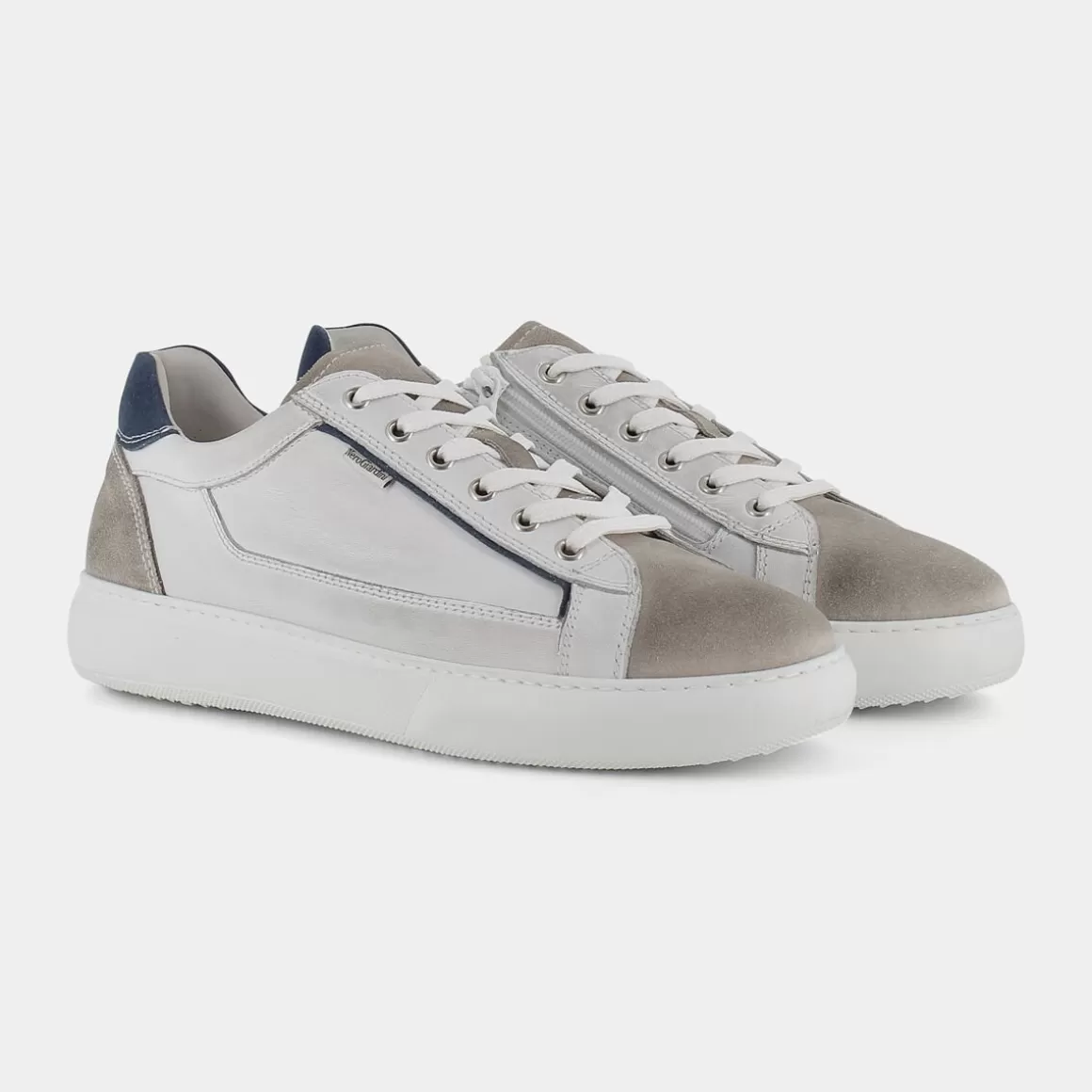 Sale NERO GIARDINI E102027U Beige Blu - Sneakers Bianco