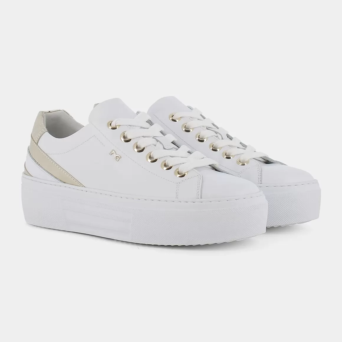 Discount NERO GIARDINI E115303D Sneakers Bianco