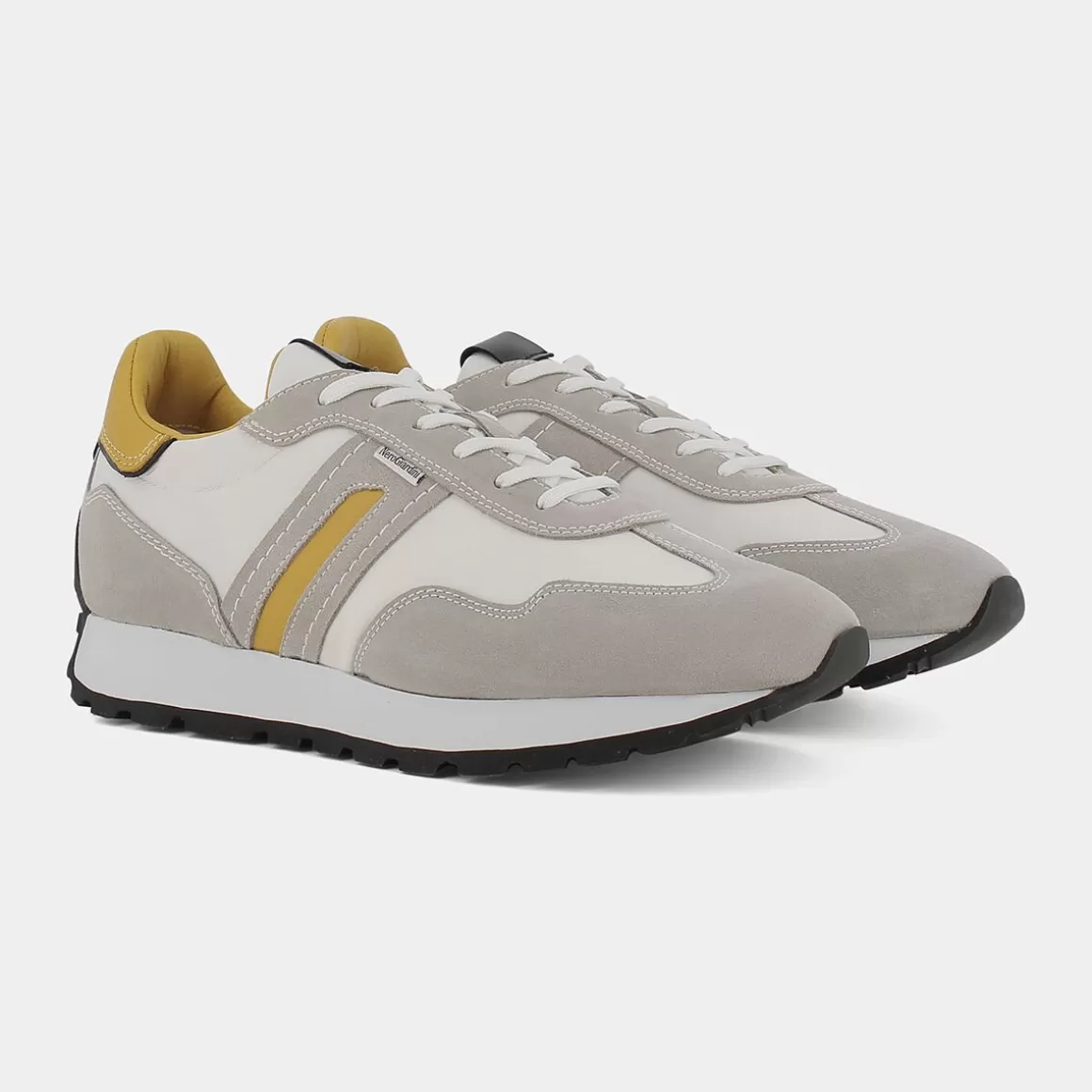 Fashion NERO GIARDINI E202375U Chiaro/Panna/Giallo - Sneakers Grigio