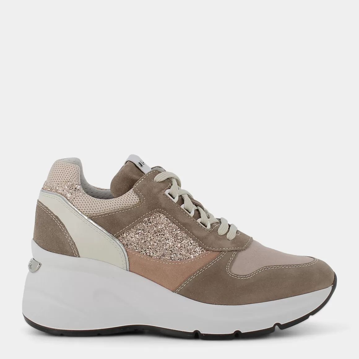 Clearance NERO GIARDINI E217981D Taupe - Sneakers Beige