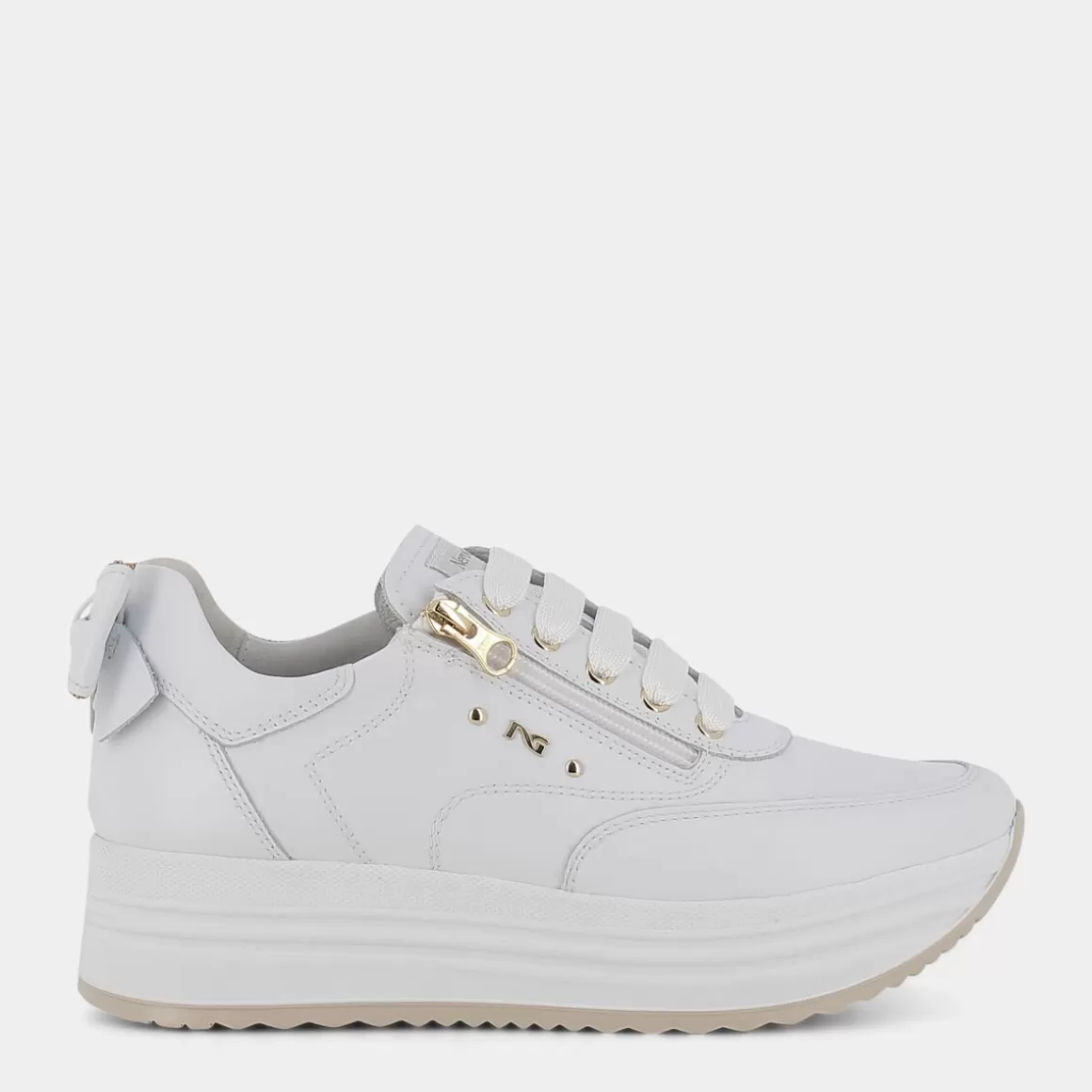 Hot NERO GIARDINI E218050D Sneakers Bianco