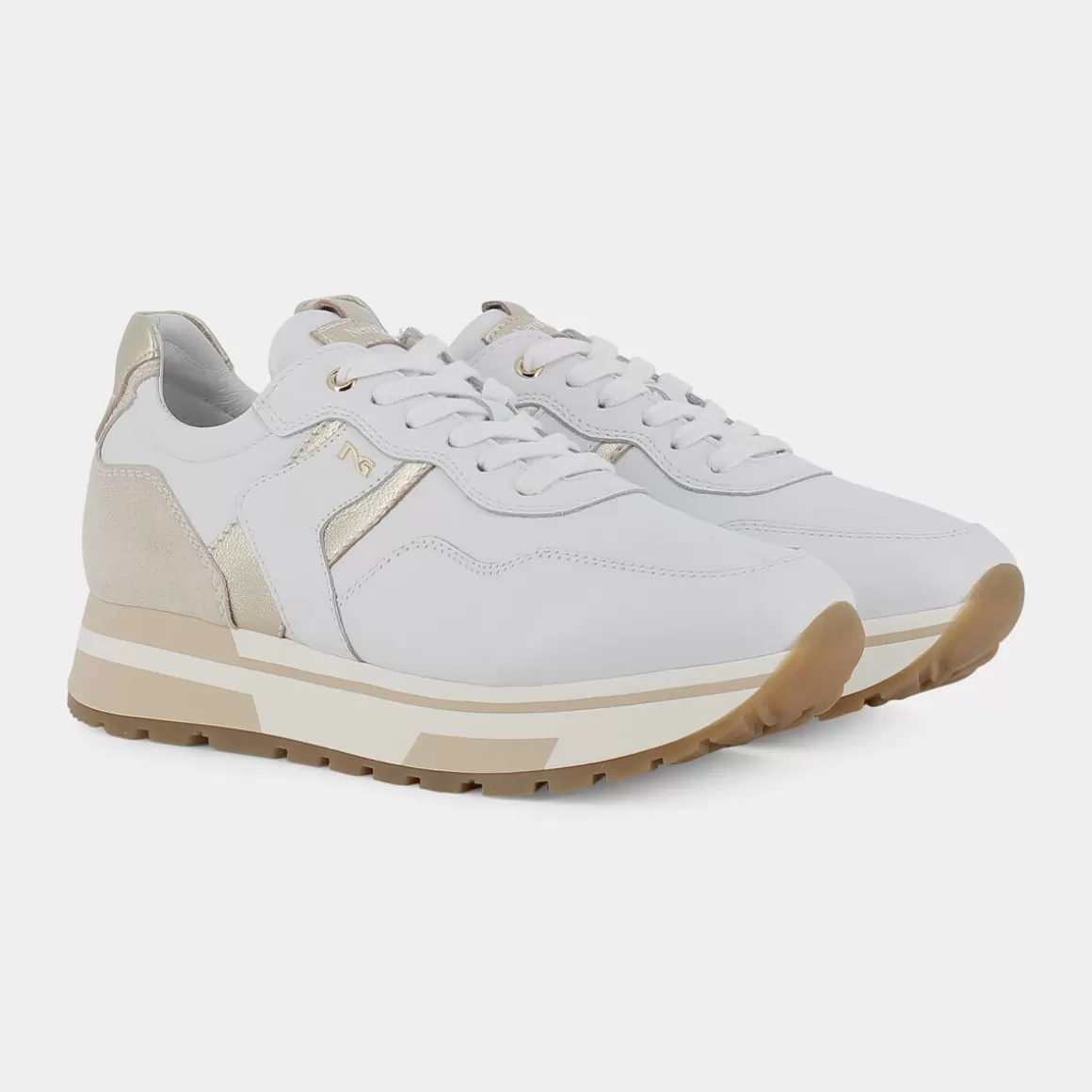 Best Sale NERO GIARDINI E218070D Sneakers Bianco