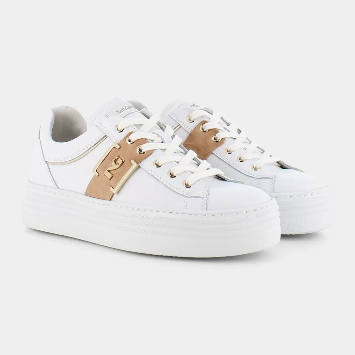 Store NERO GIARDINI E218132D Sneakers Bianco