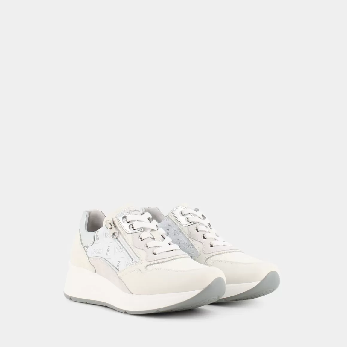 Hot NERO GIARDINI E306450D Sneakers Bianco