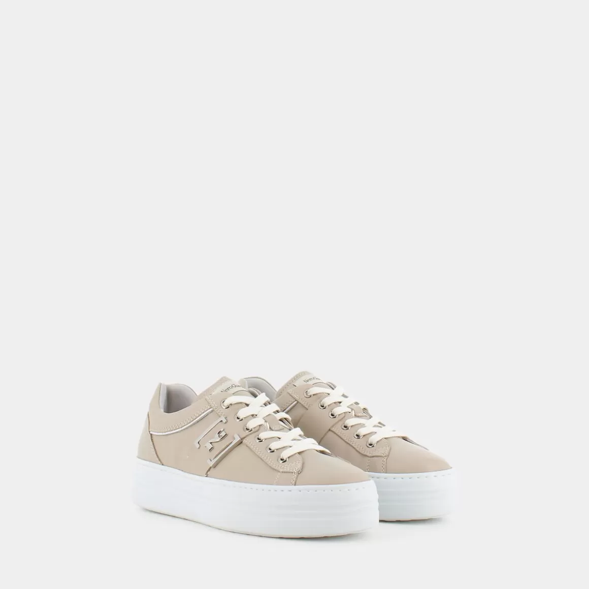 New NERO GIARDINI E306522D Ivory - Sneakers Bianco