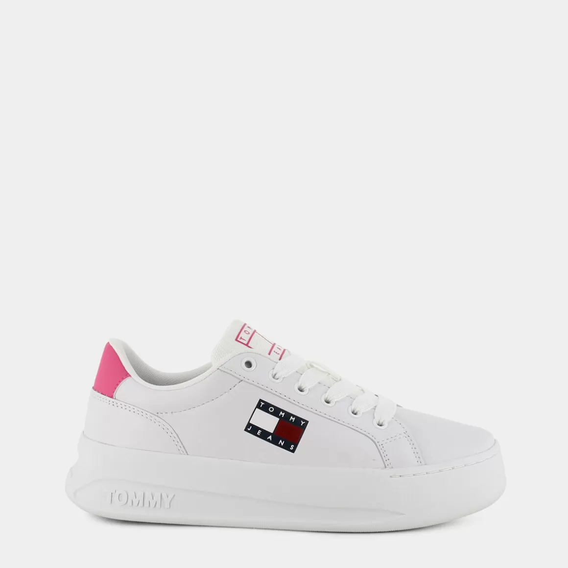 Flash Sale TOMMY JEANS En0En01848Ybr_P Ren 1A2 Sneakers Bianco