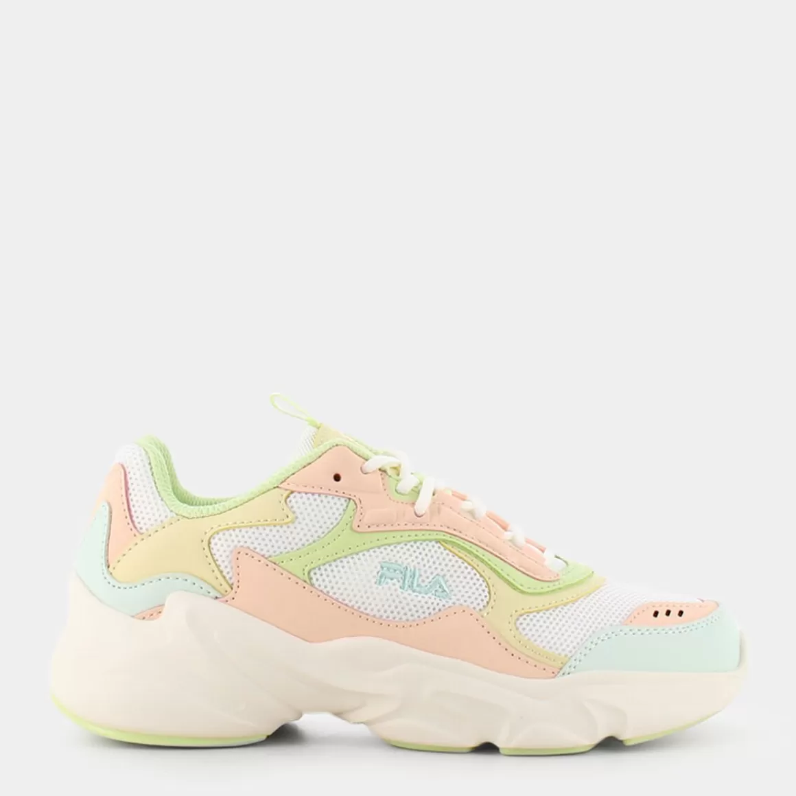 Fashion FILA Ffw0046 Collene Marshmallow - Pear Sorbet - Sportive Multicolor