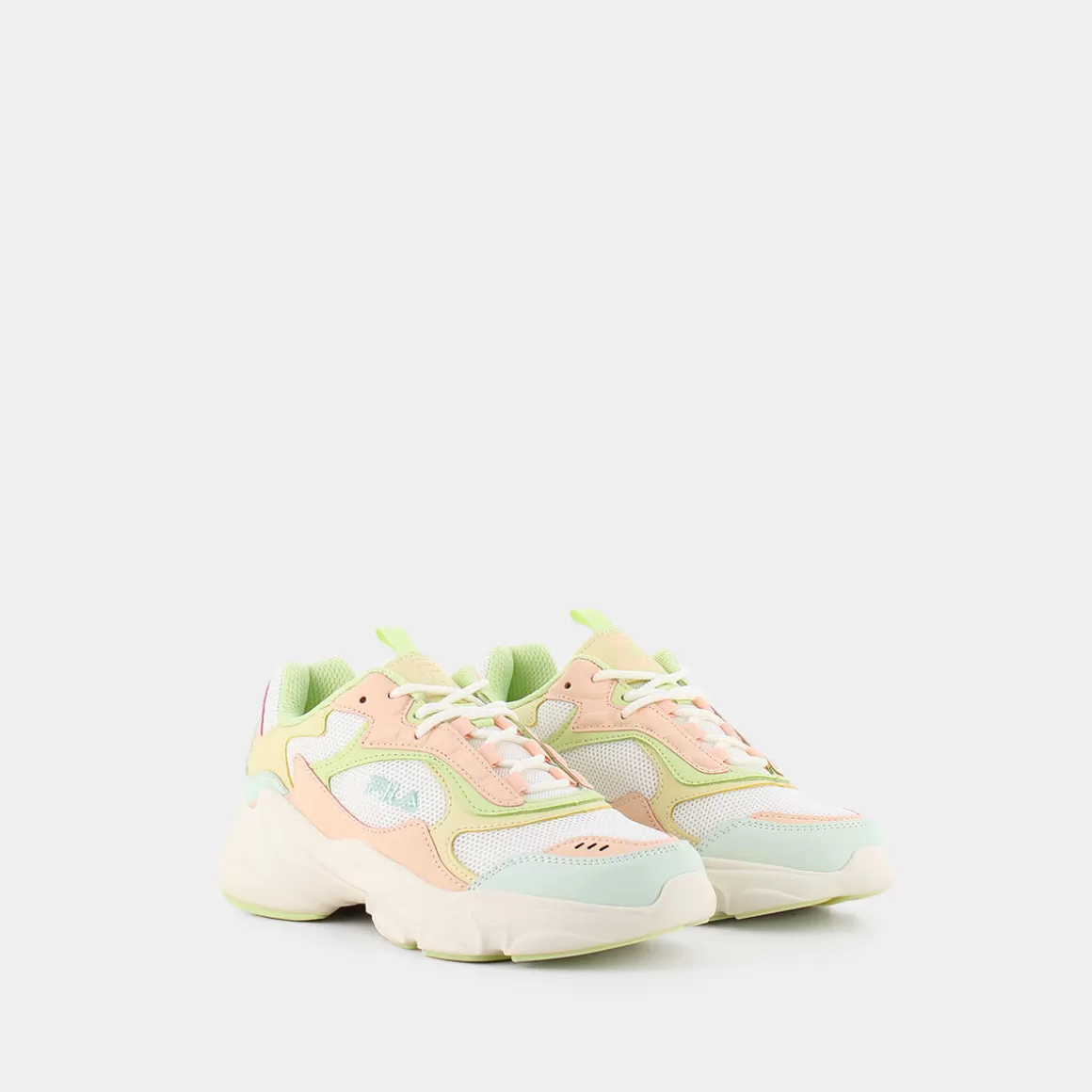 Fashion FILA Ffw0046 Collene Marshmallow - Pear Sorbet - Sportive Multicolor