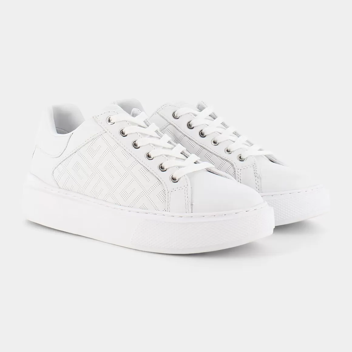 Outlet GUESS Fl5Ive Ele12 Sneakers Bianco