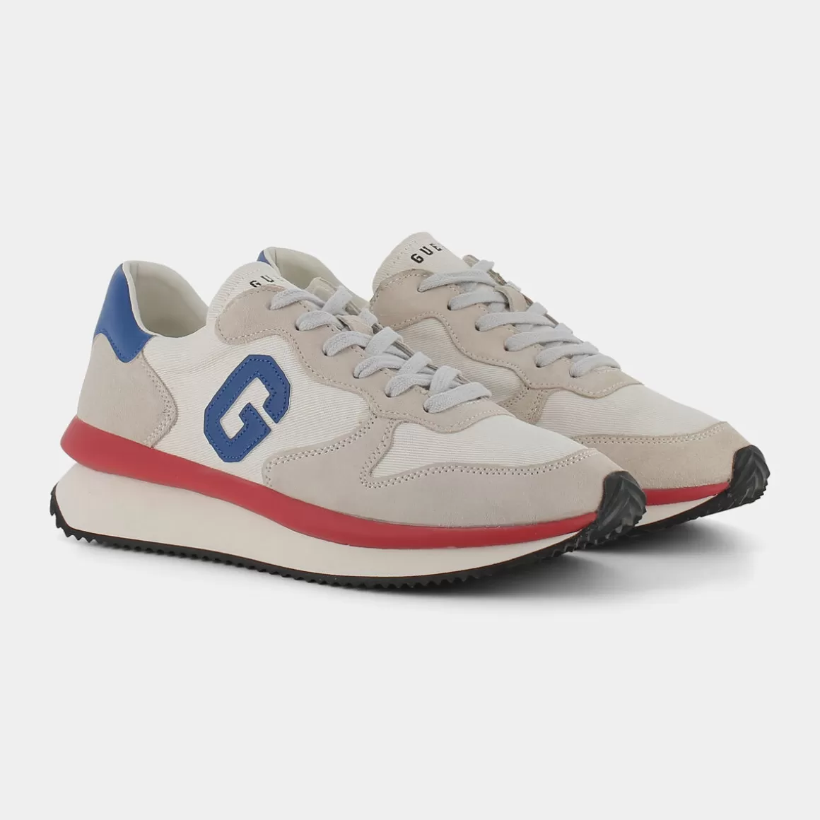 Store GUESS Fm5Run Fab 12 Sneakers Bianco