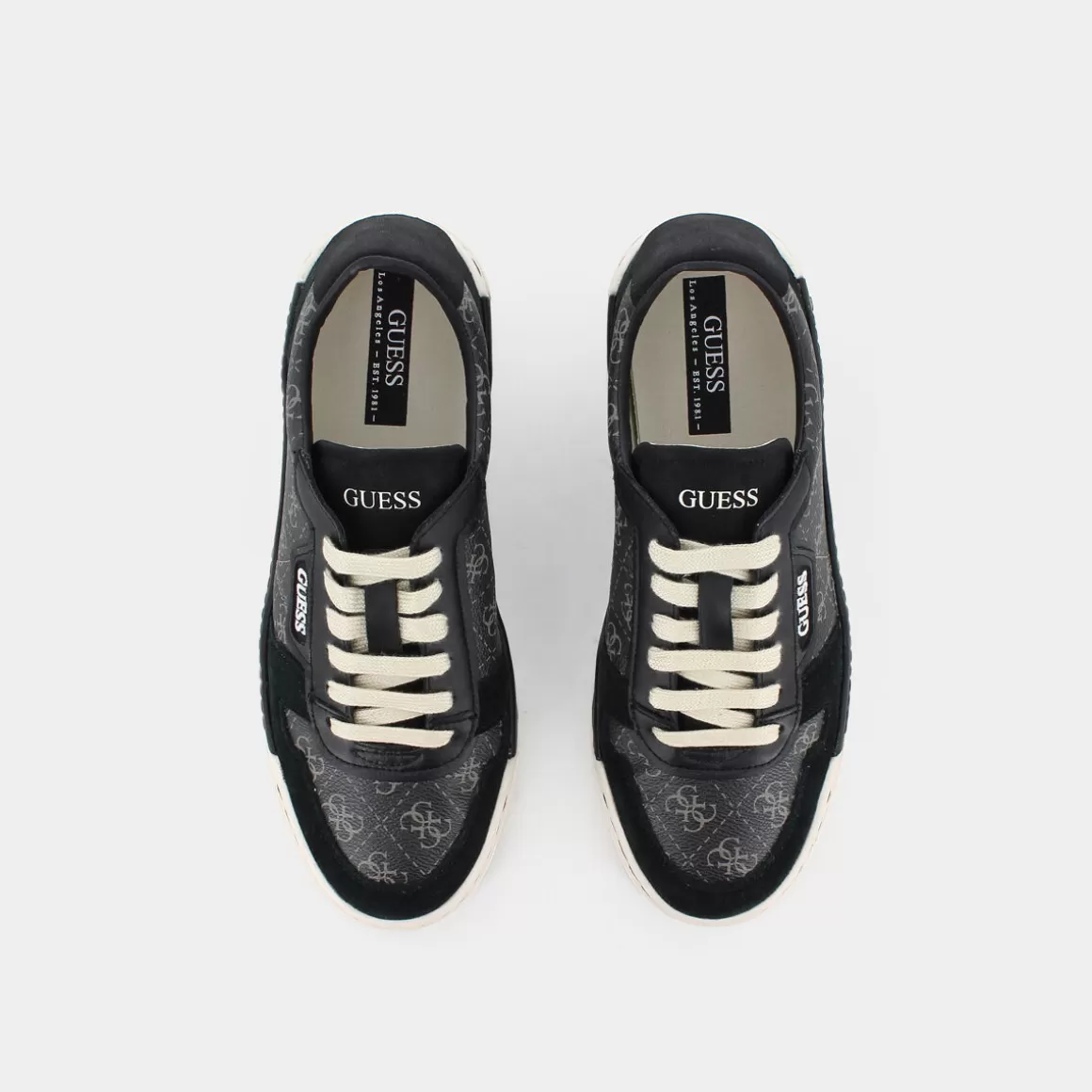 Fashion GUESS Fm5Stv Strave Vintage Sneakers Nero