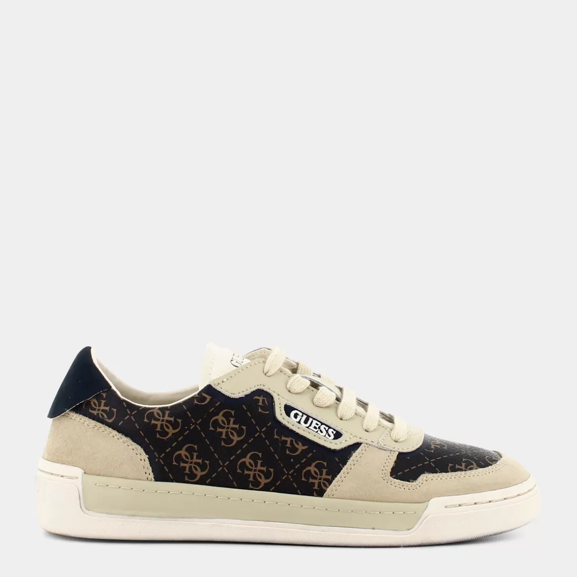 Fashion GUESS Fm5Stv Strave Vintage Sneakers Beige