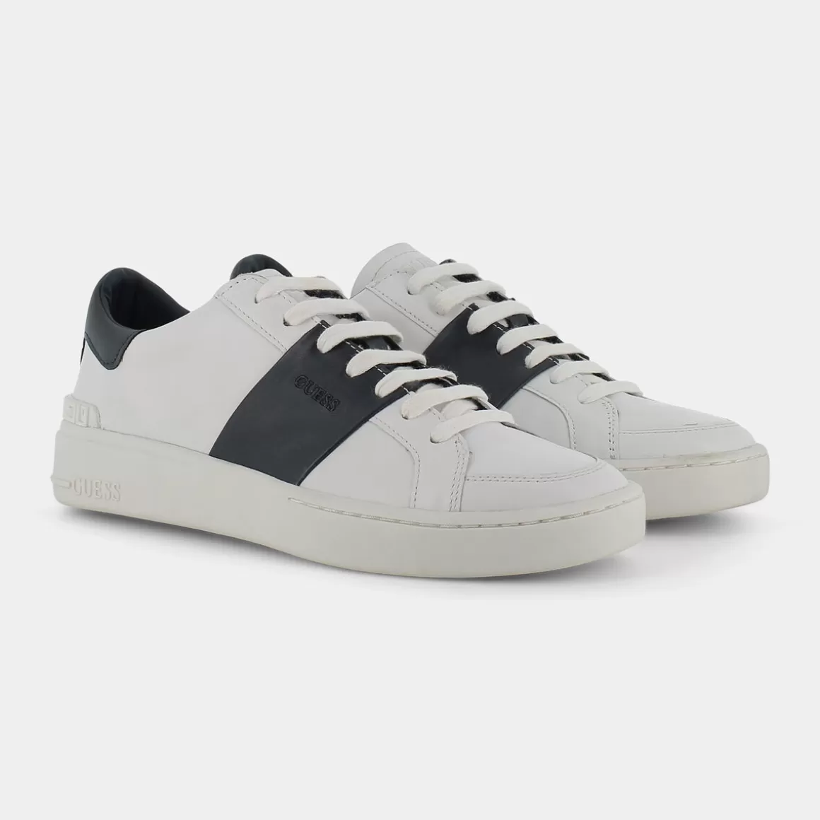 Online GUESS Fm5Ves Lea 12 Sneakers Bianco