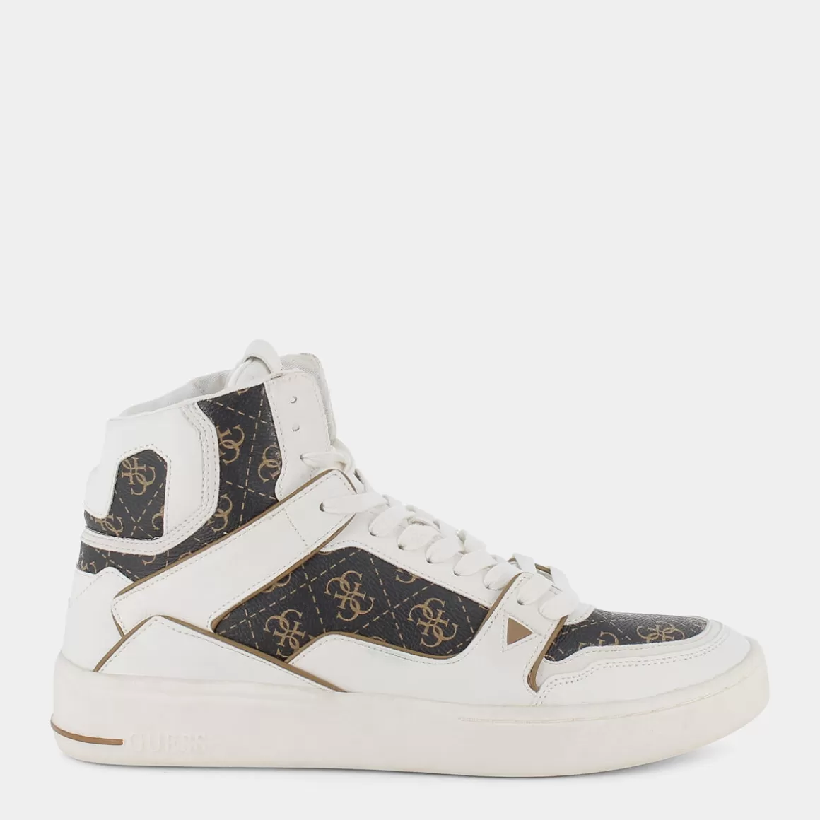 Cheap GUESS Fm7Vbm Ell12 Sneakers Bianco