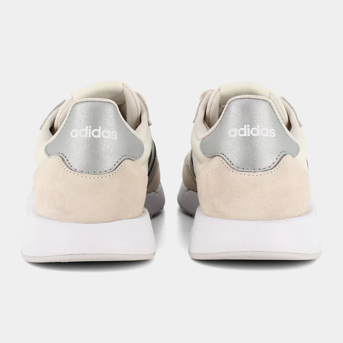 Fashion ADIDAS Fz0959 Run 60S 2.0 Chalk White/Silver Met./Dash Grey - Sportive Bianco
