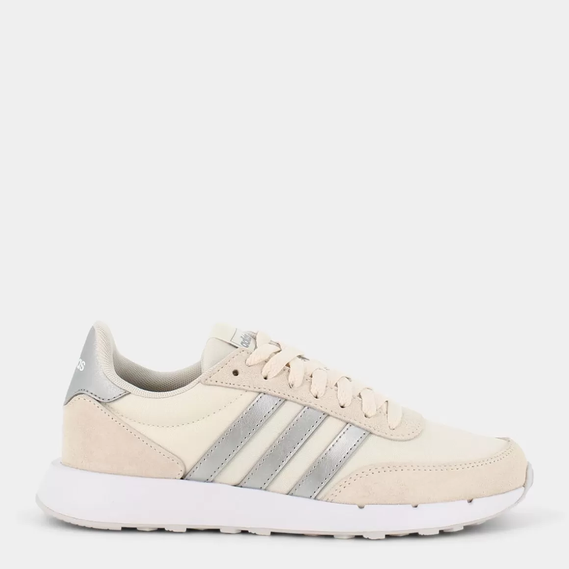 Fashion ADIDAS Fz0959 Run 60S 2.0 Chalk White/Silver Met./Dash Grey - Sportive Bianco