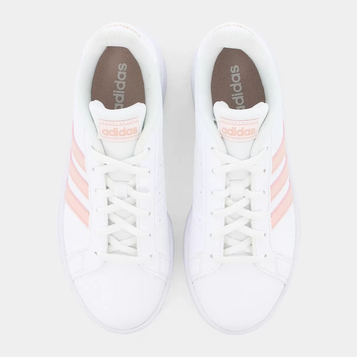 Fashion ADIDAS Gv7163 Grand Court Base Ftwr White/Vapour Pink/Vapour Pink - Sportive Bianco