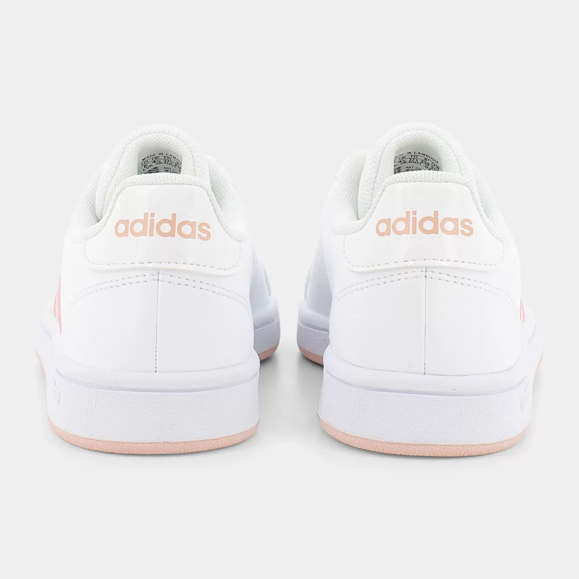 Fashion ADIDAS Gv7163 Grand Court Base Ftwr White/Vapour Pink/Vapour Pink - Sportive Bianco
