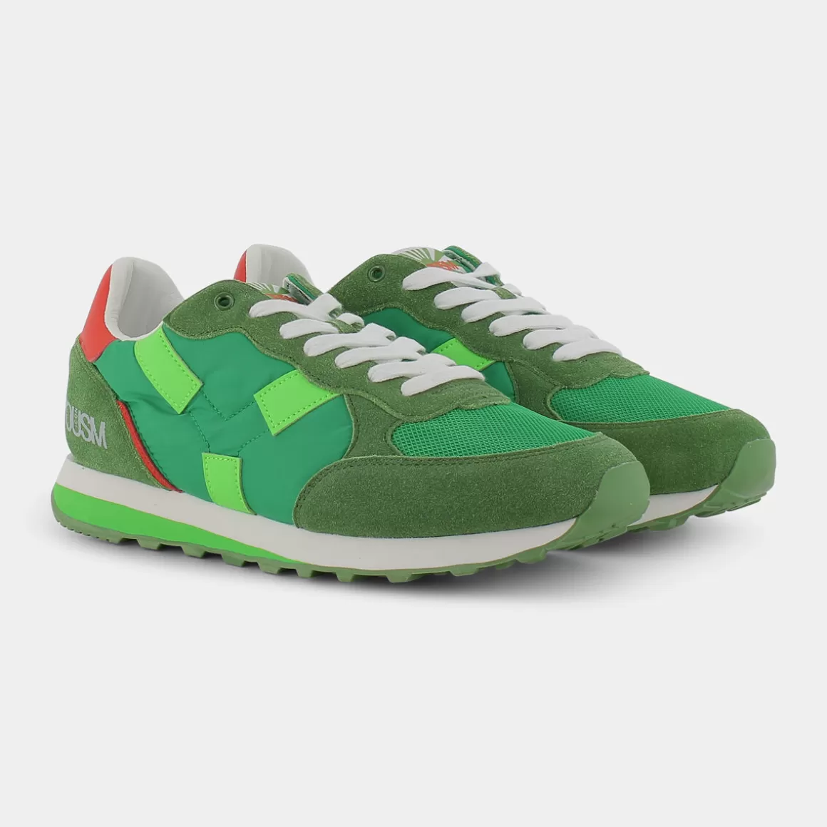 Discount YOUSM Hz-E22U-02 Fluo - Sneakers Verde