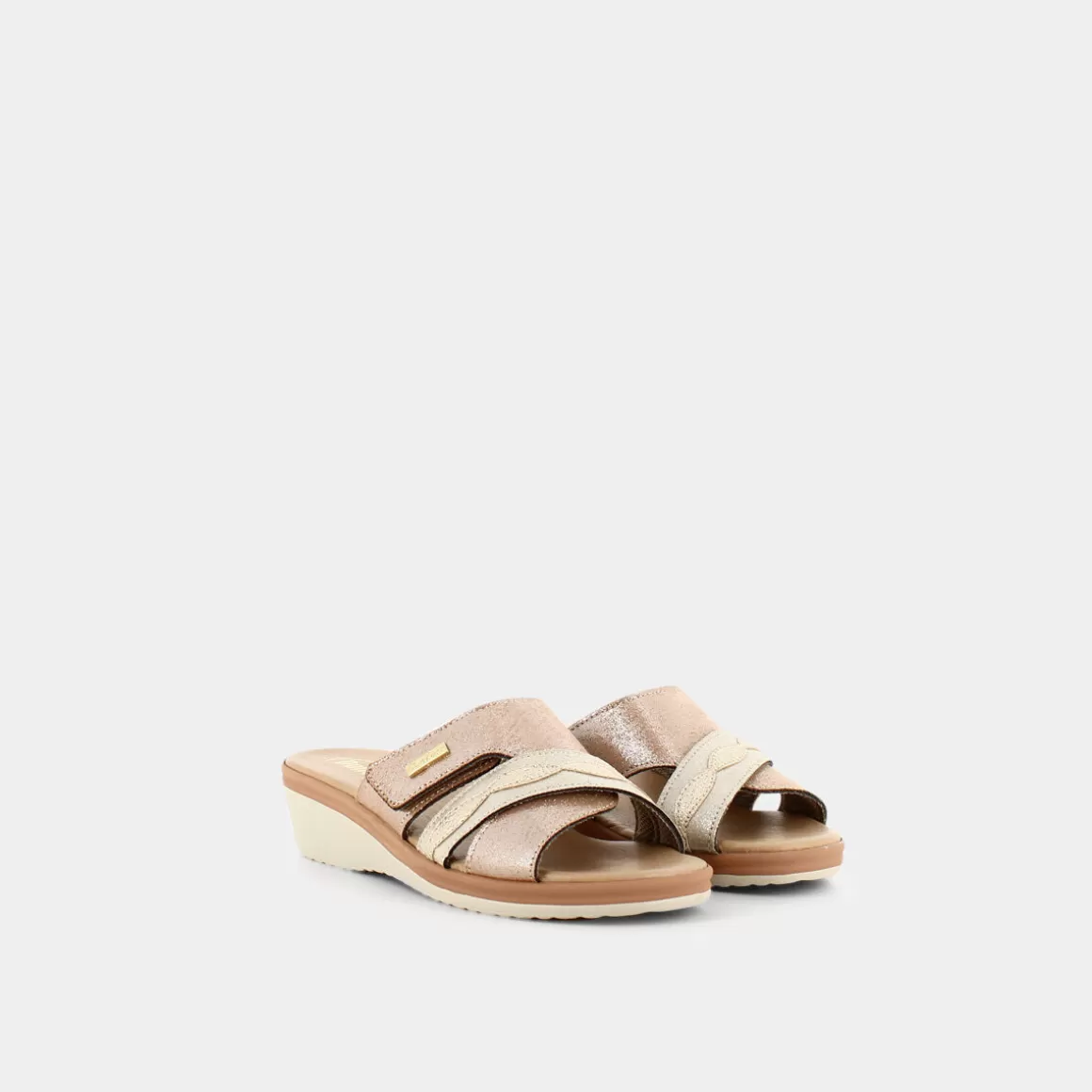 Clearance DUNE VERDI Ib-E23D-01 - Camel/Oro - Sandali Beige