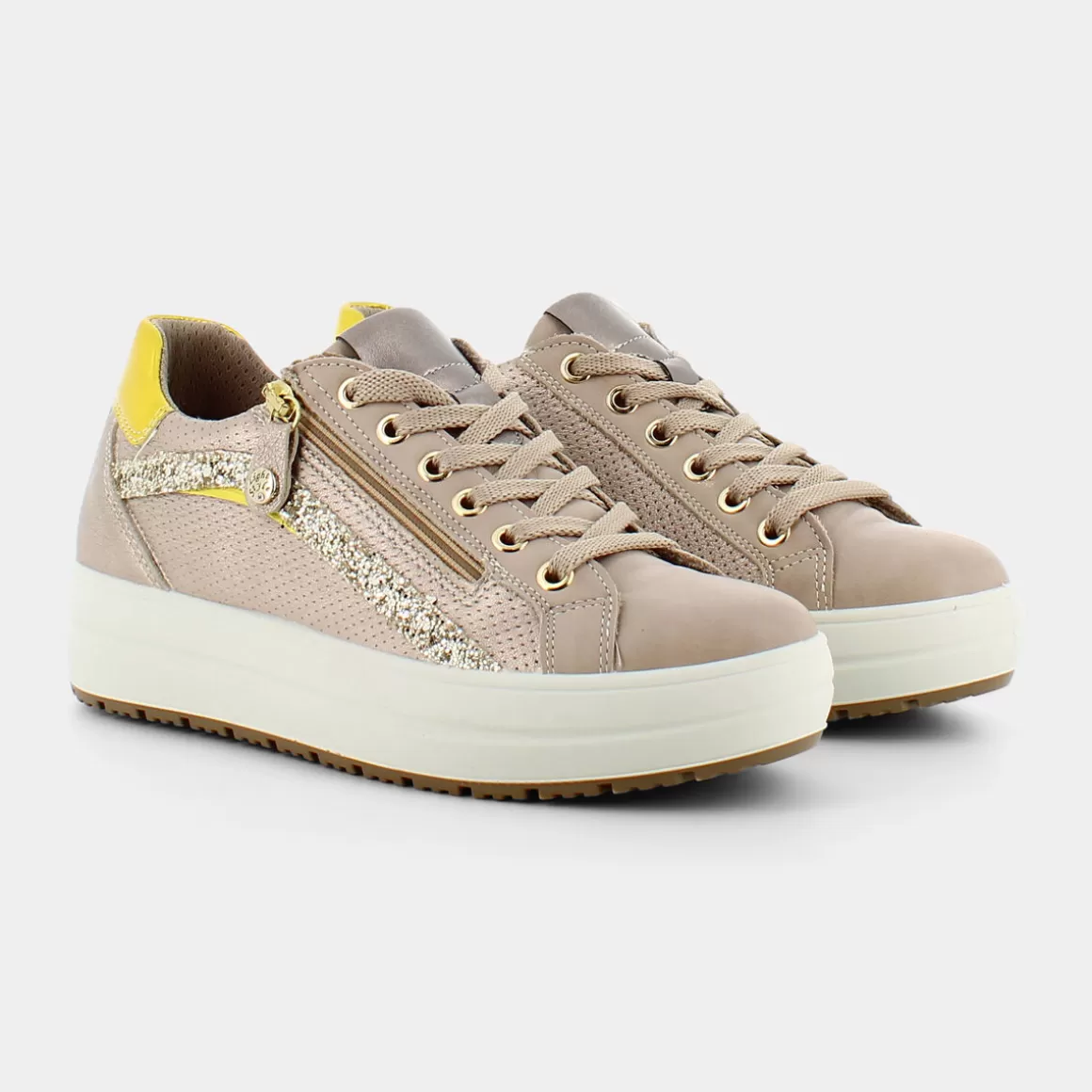 Online ESSEM Im-E22D-05 Sneakers Beige