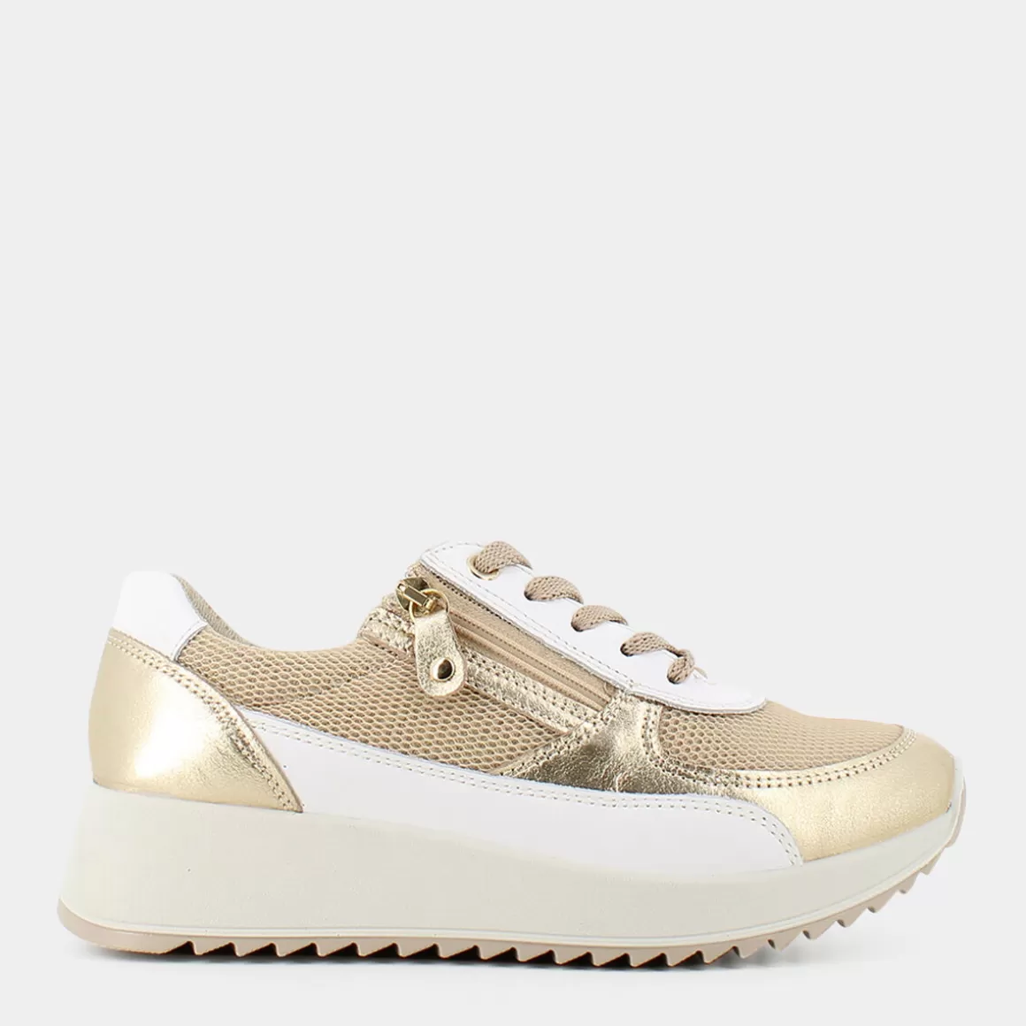 Cheap ESSEM Im-E23D-03 - Platino/Bianco - Sneakers Beige