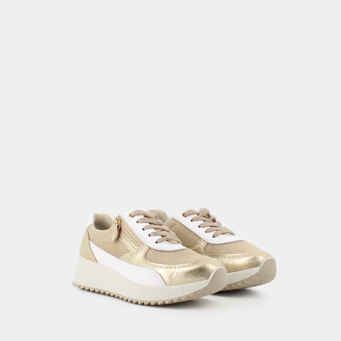 Cheap ESSEM Im-E23D-03 - Platino/Bianco - Sneakers Beige