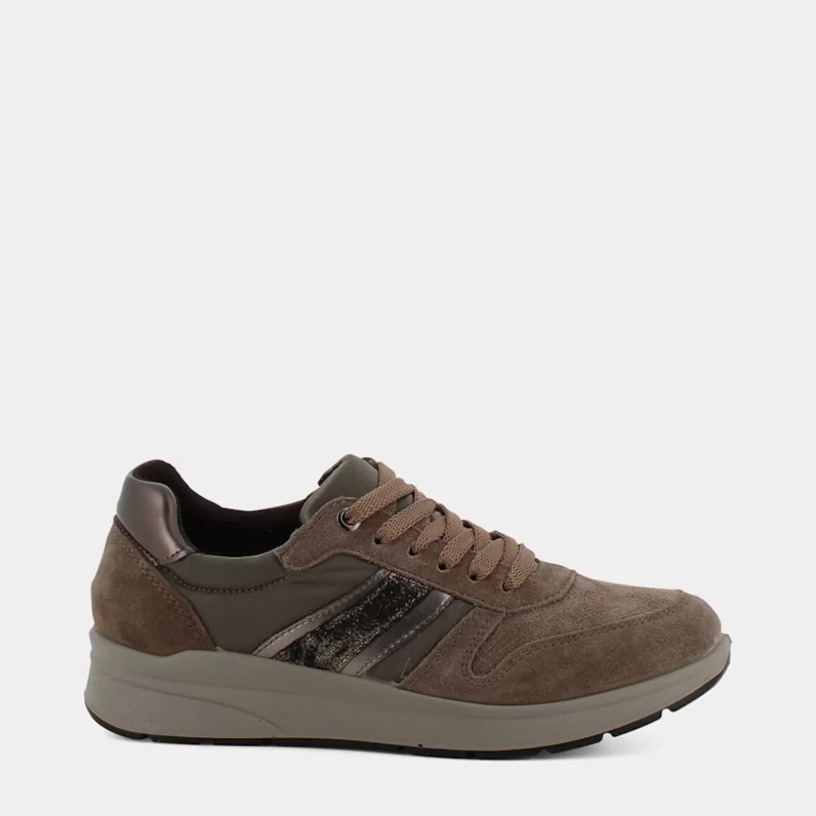 Outlet ESSEM Im-I22D-09 - Taupe - Sneakers Beige