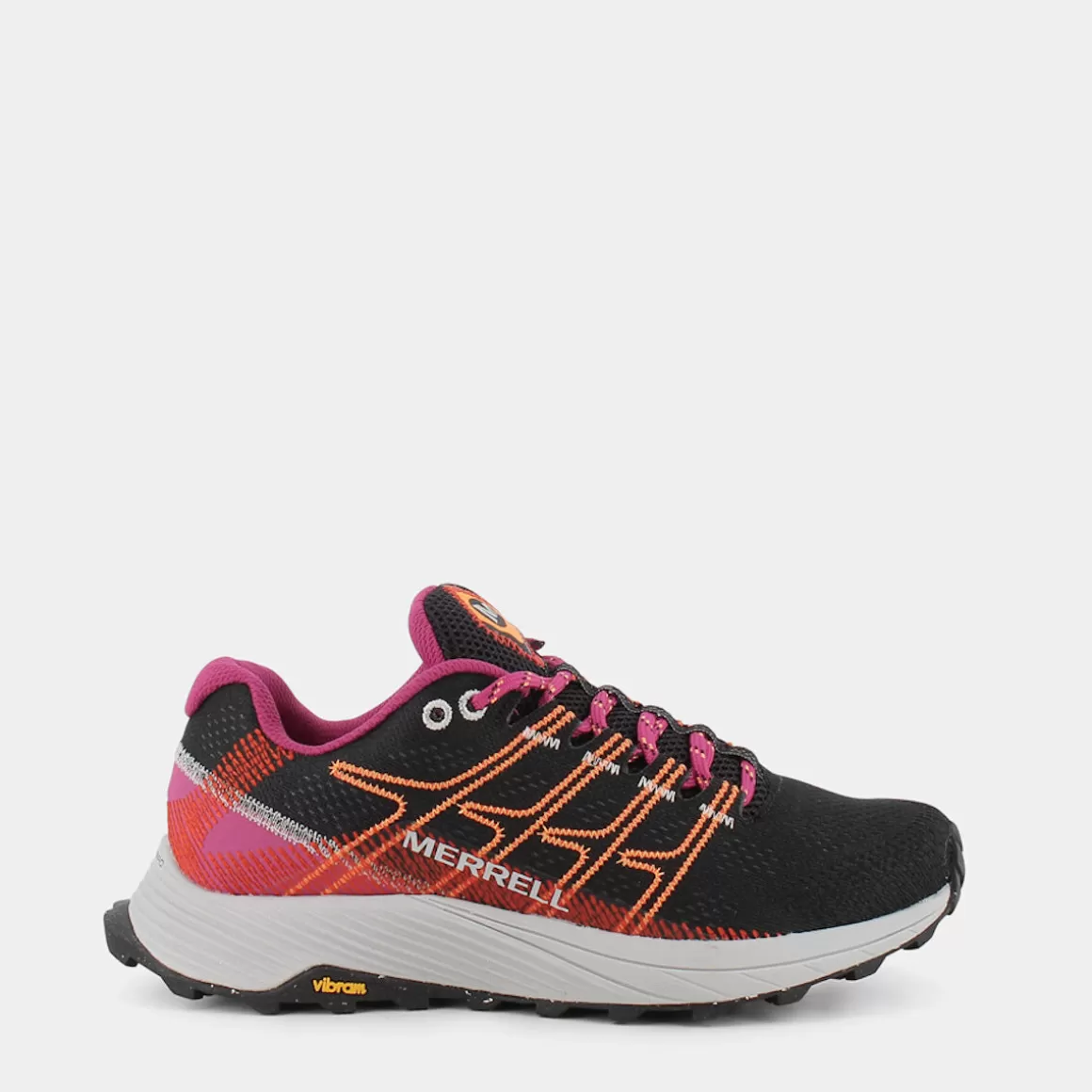 Outlet MERRELL J067532 Moab Flight Black/Fuchsia - Sportive Nero