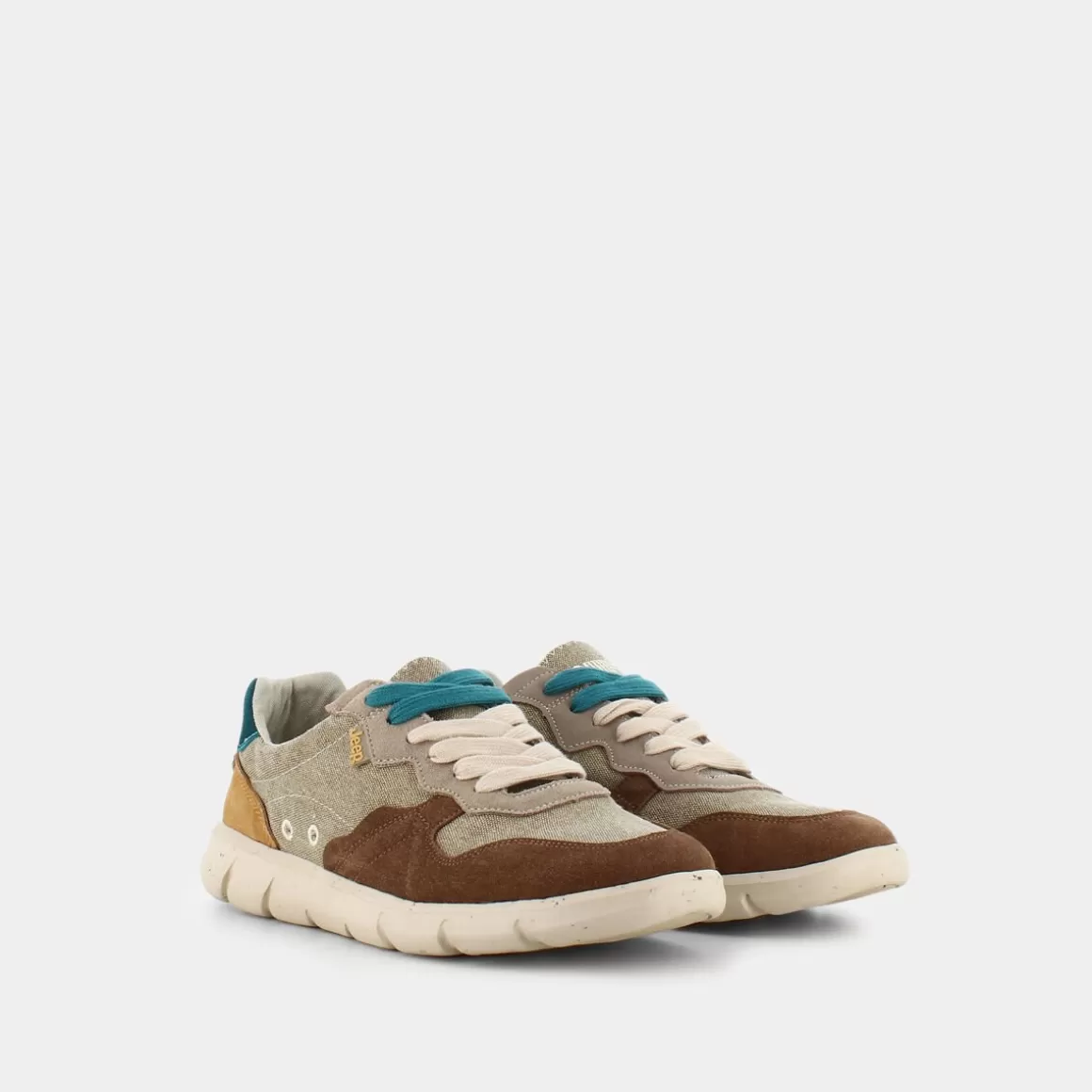 Shop JEEP Jm31027A Tabasco Run Taupe - Sneakers Beige