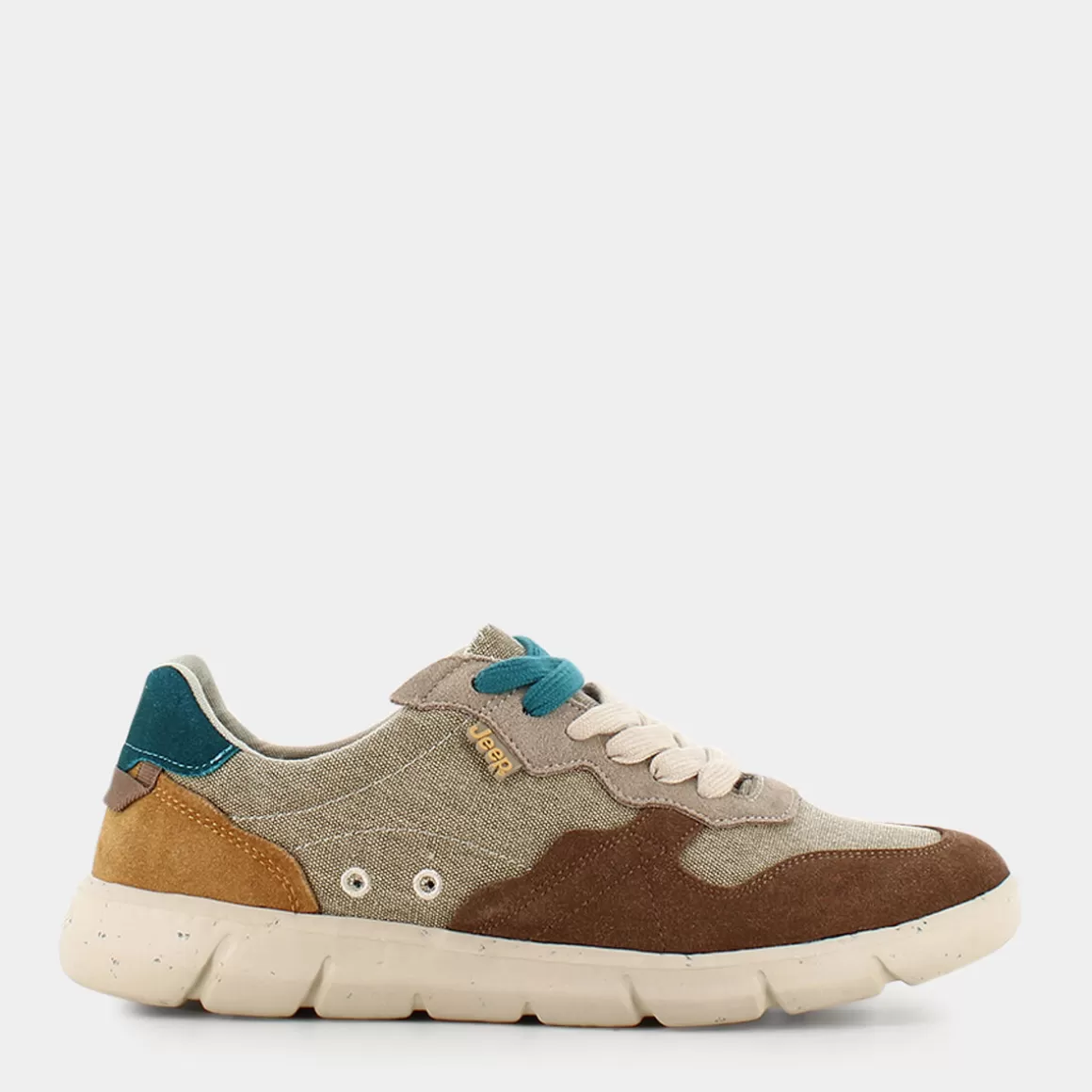 Shop JEEP Jm31027A Tabasco Run Taupe - Sneakers Beige