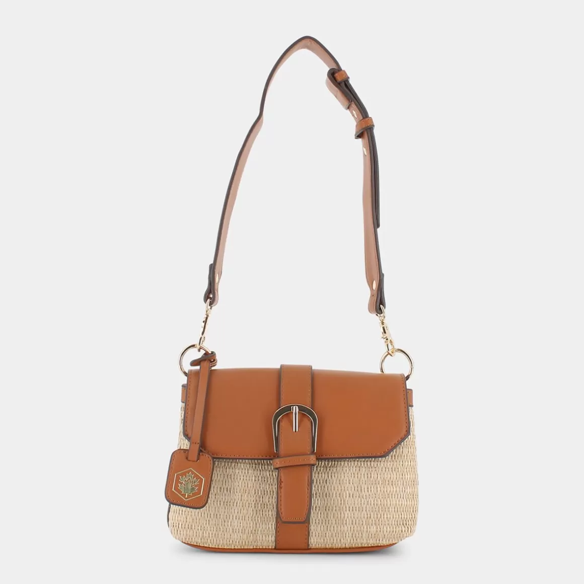 Sale LUMBERJACK Lk2184 Flora Beige Cognac - Tracolle Marrone