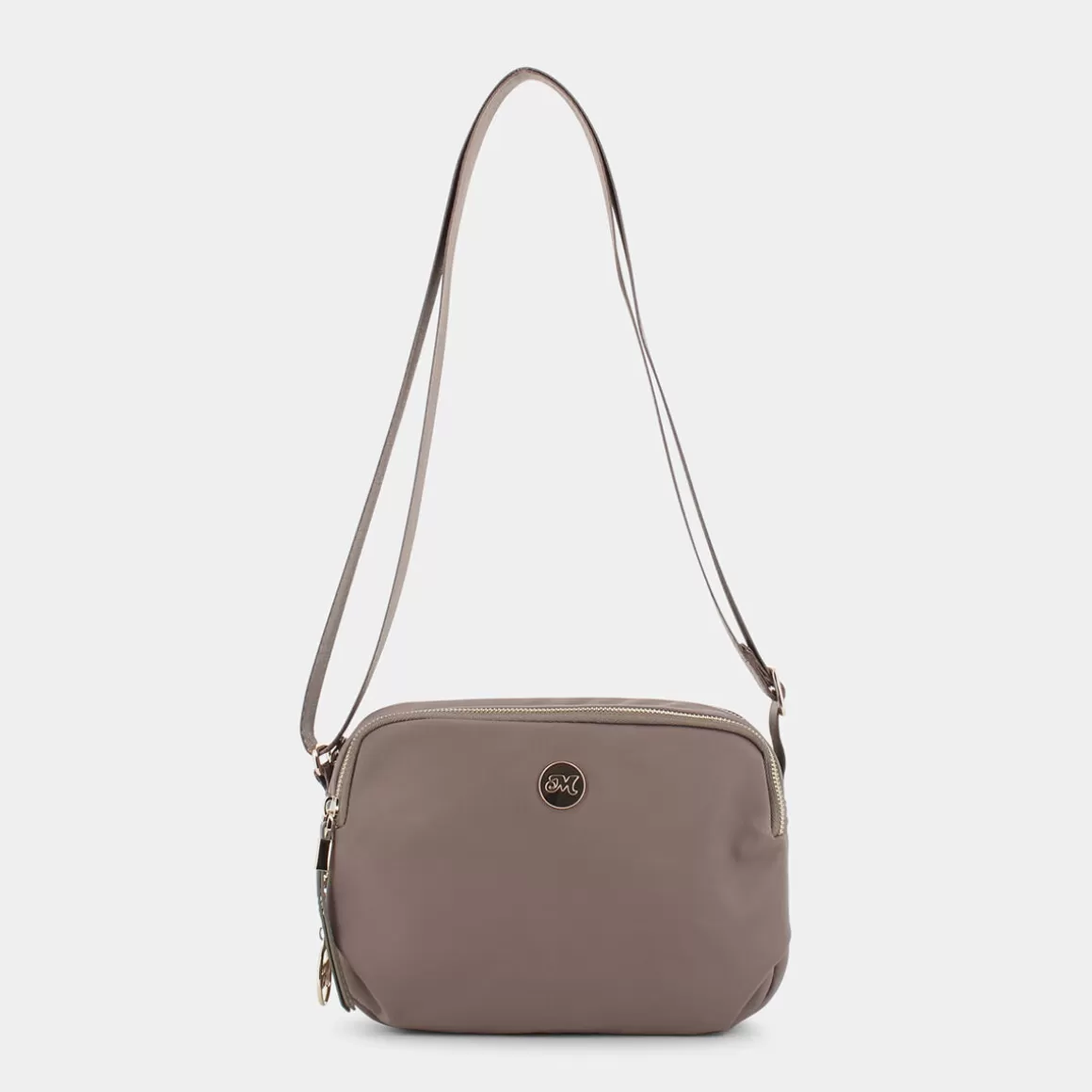 Shop MELLUSO M10741Z - Taupe - Tracolle Beige