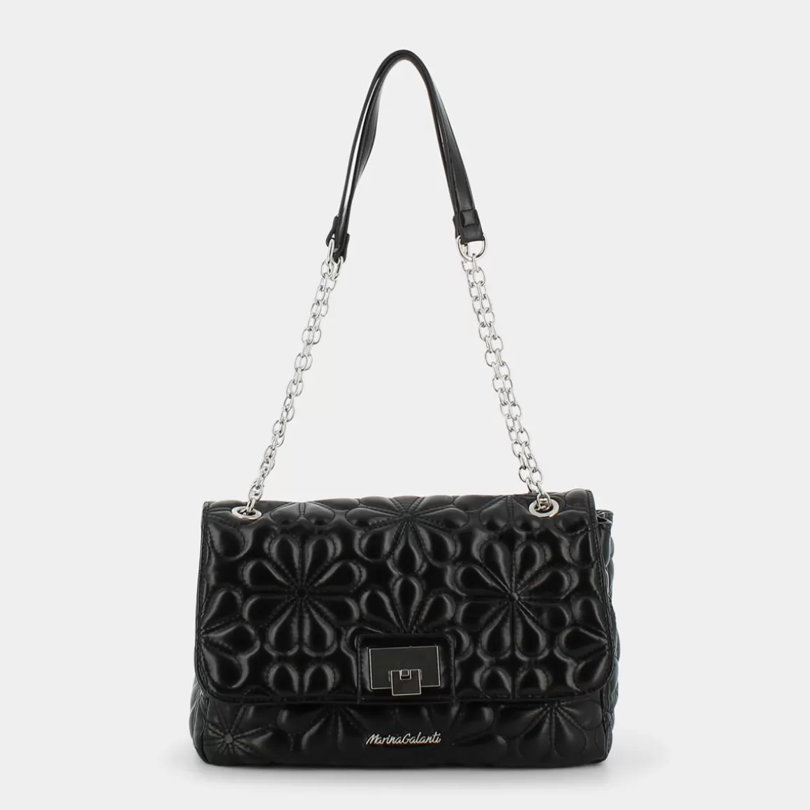 Discount MARINA GALANTI Mb0322Fp2 Flap Bag Black - Tracolle Nero